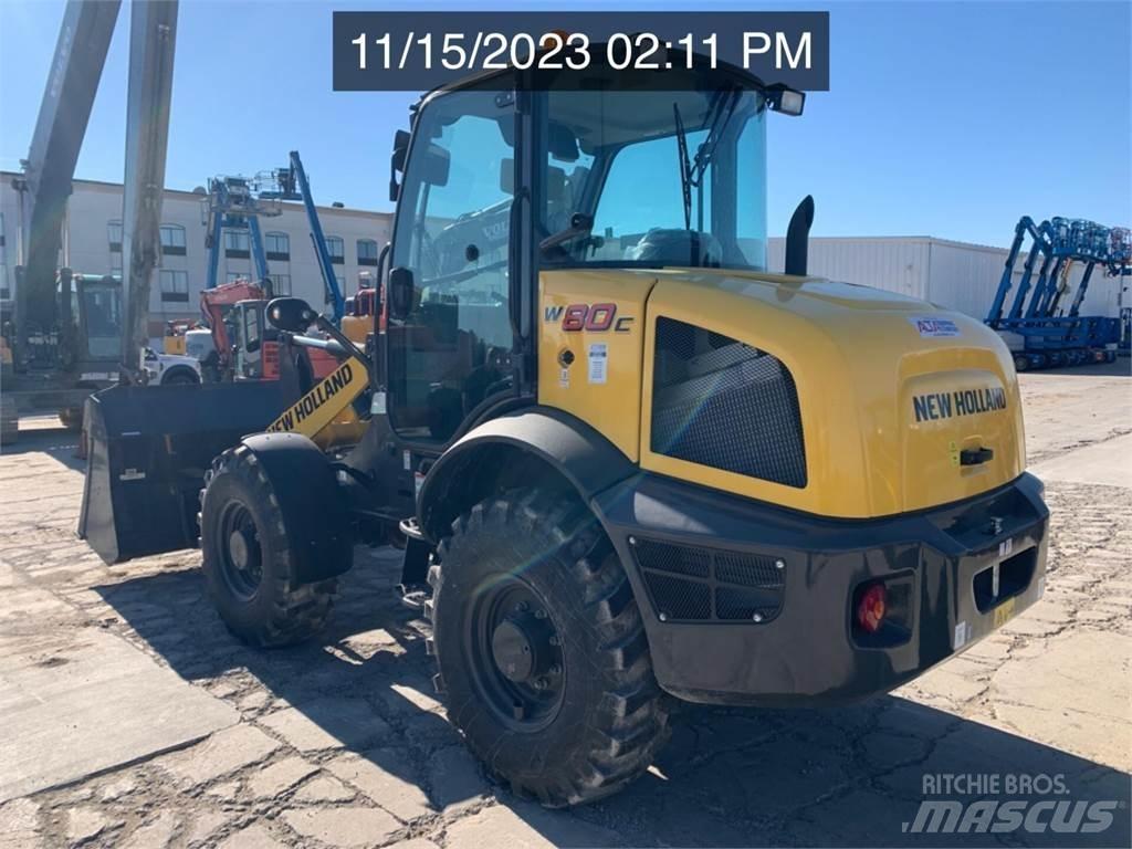 New Holland W80C Læssemaskiner på hjul