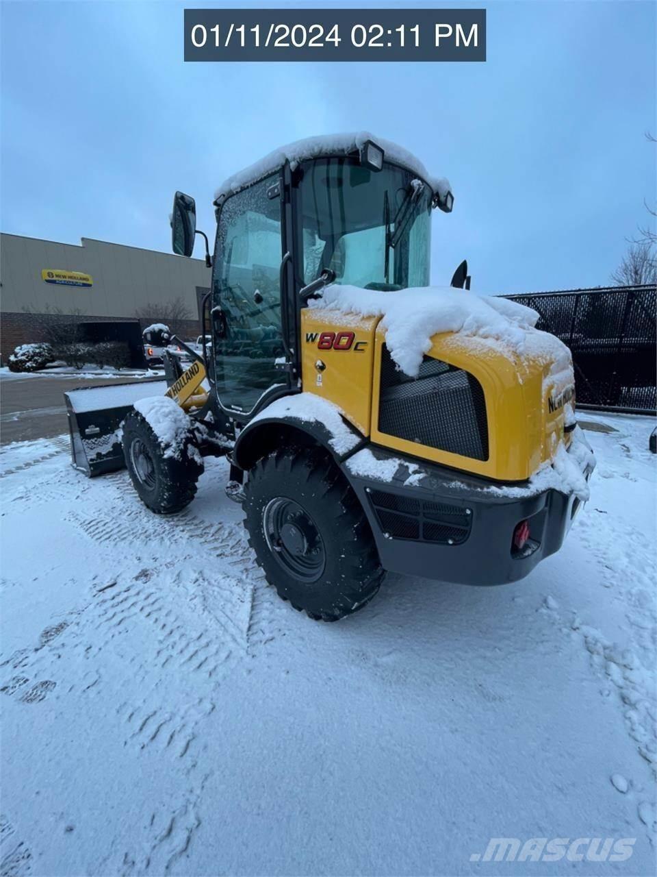 New Holland W80C Læssemaskiner på hjul