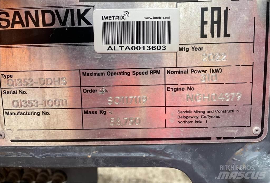 Sandvik QI353-DDHS Knusere - anlæg