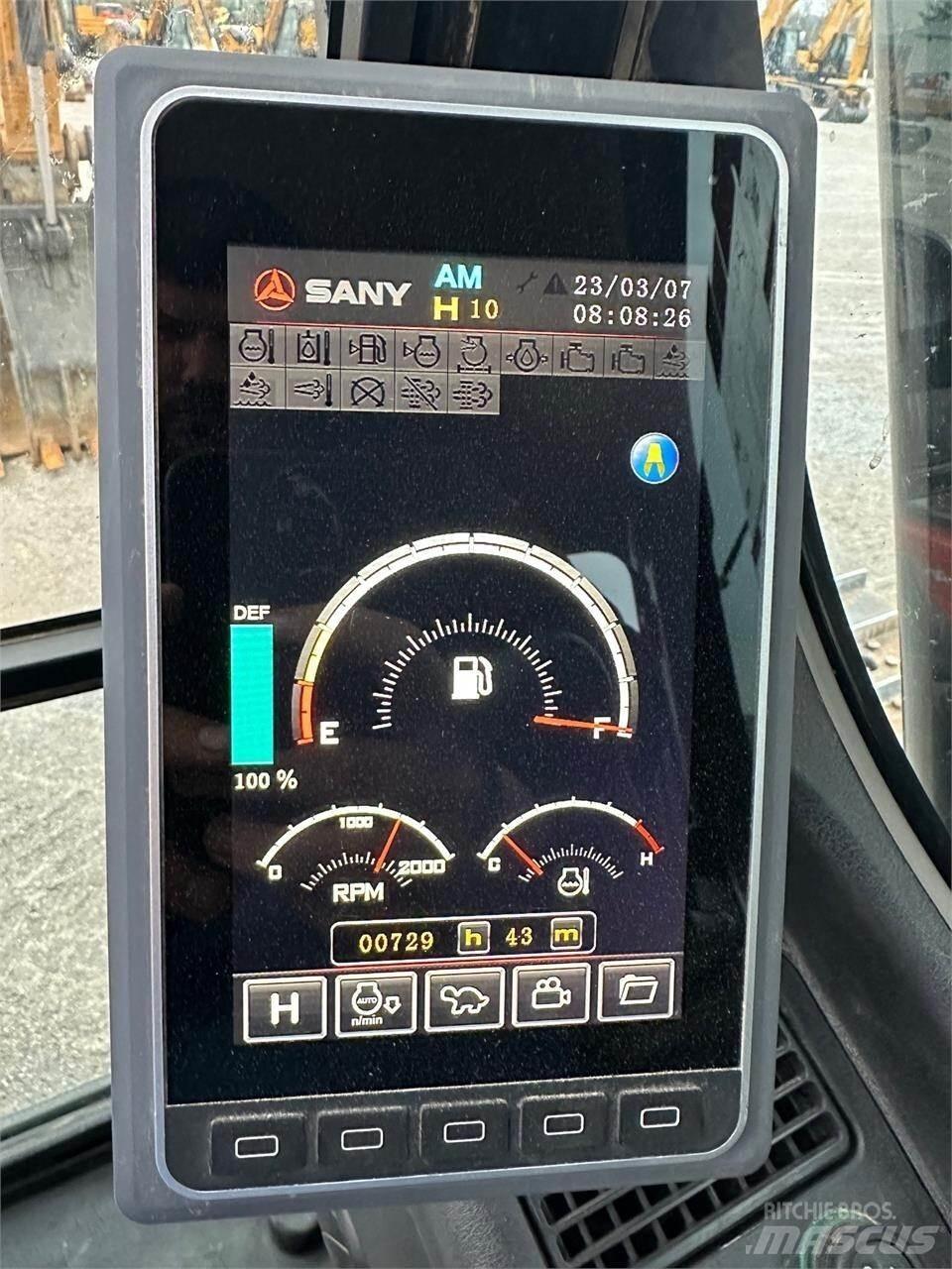 Sany SY225C Gravemaskiner på larvebånd