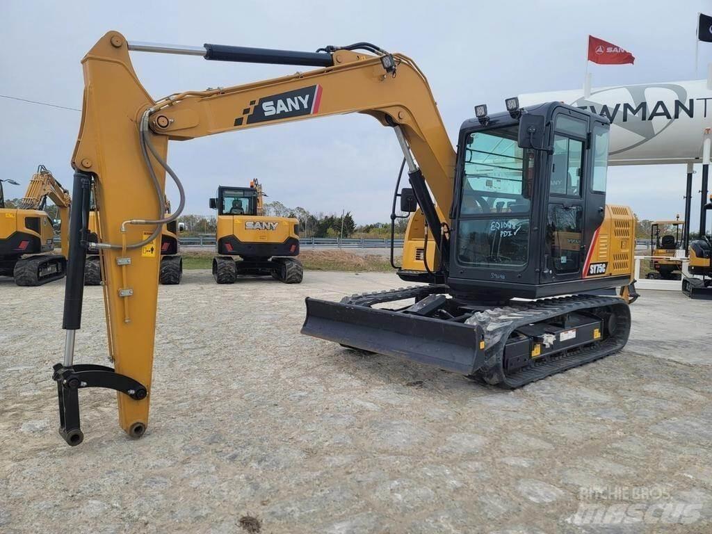 Sany SY75C Gravemaskiner på larvebånd