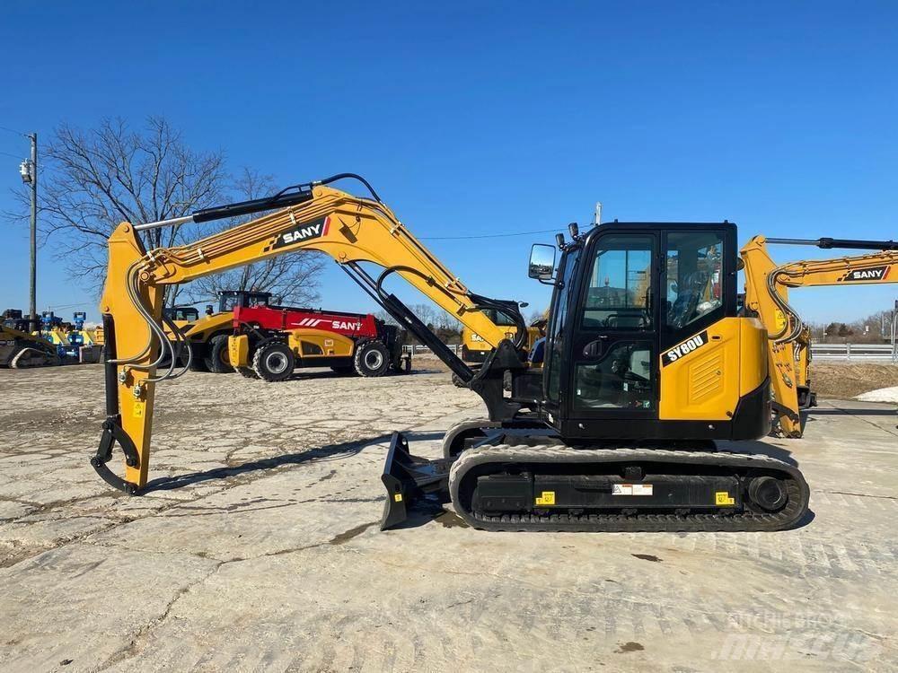Sany SY80U Gravemaskiner på larvebånd