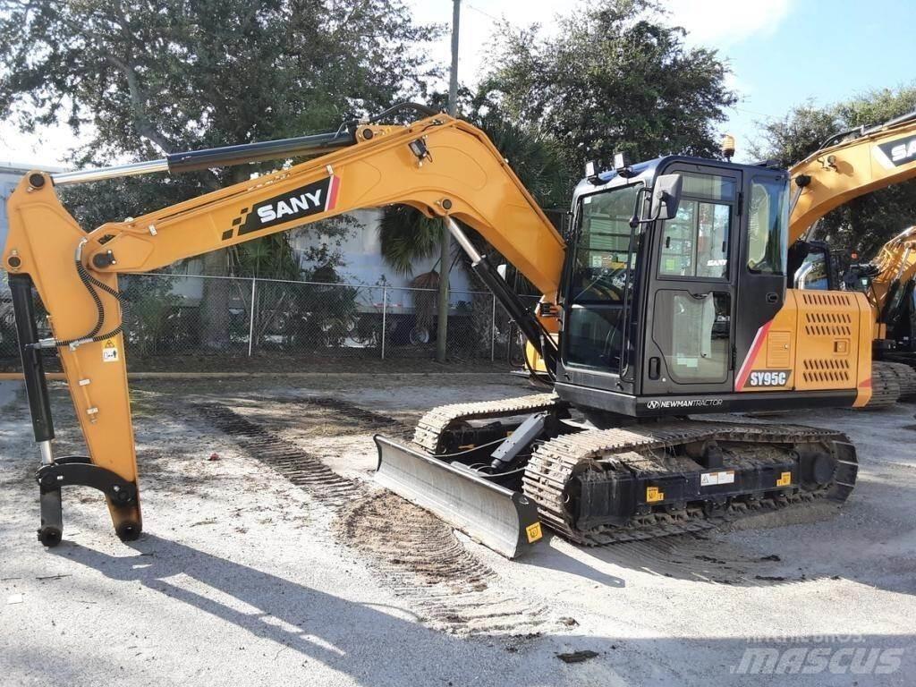 Sany SY95C Gravemaskiner på larvebånd