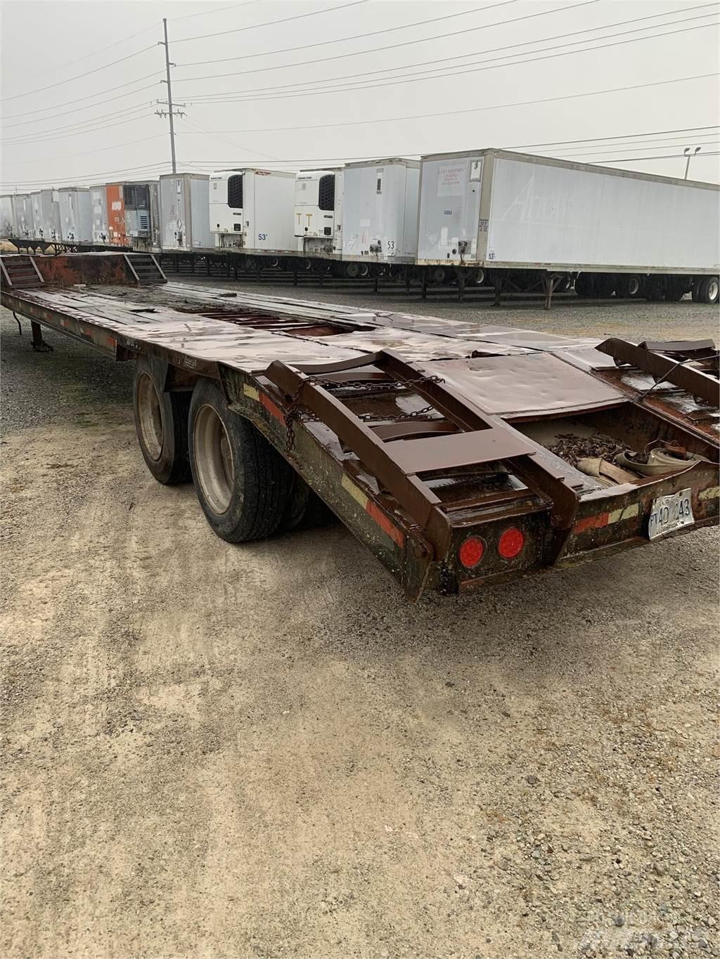  SHOP BUILT Semi-trailer blokvogn