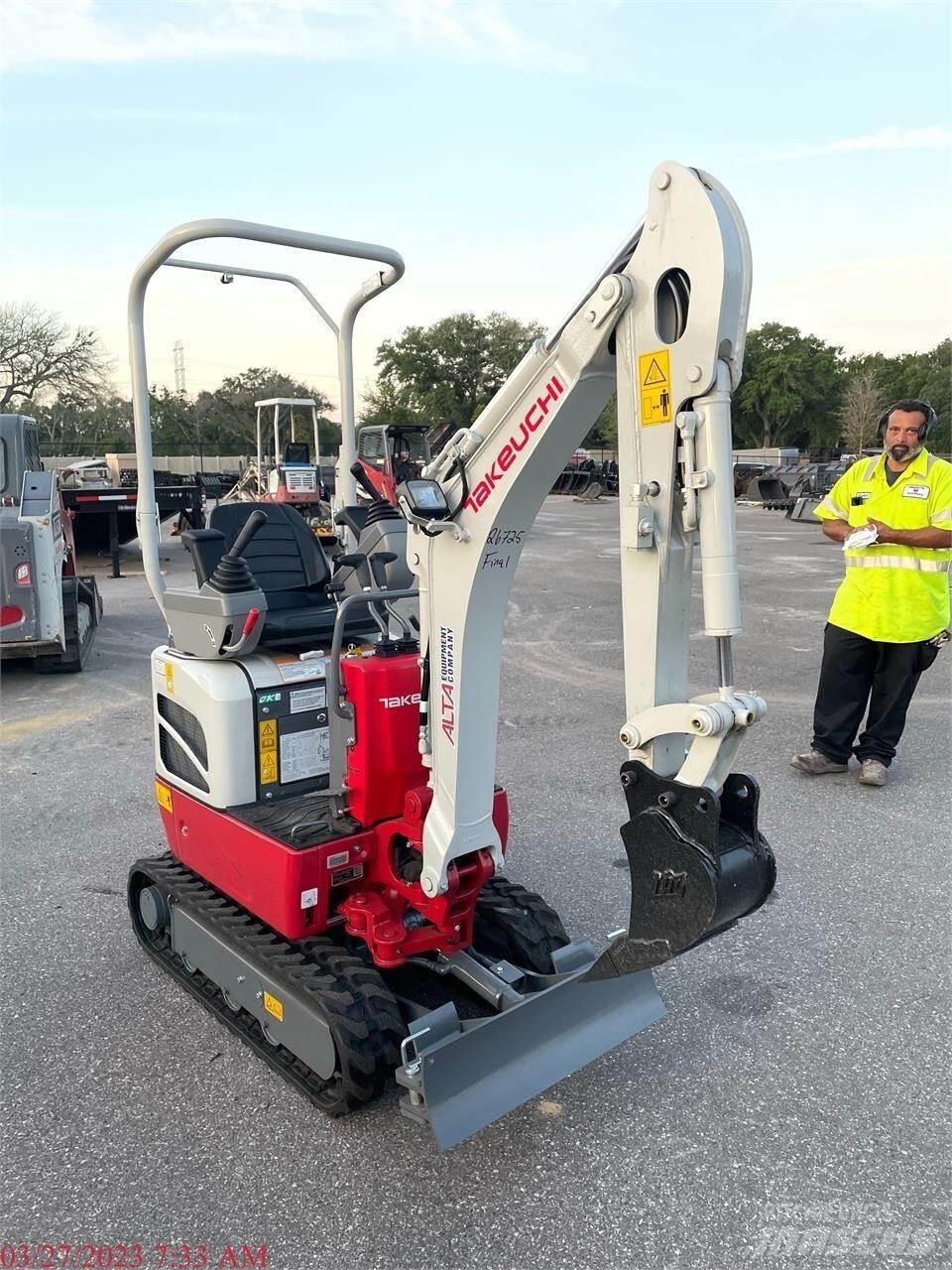 Takeuchi TB210R Minigravemaskiner