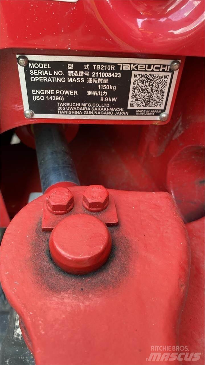 Takeuchi TB210R Minigravemaskiner