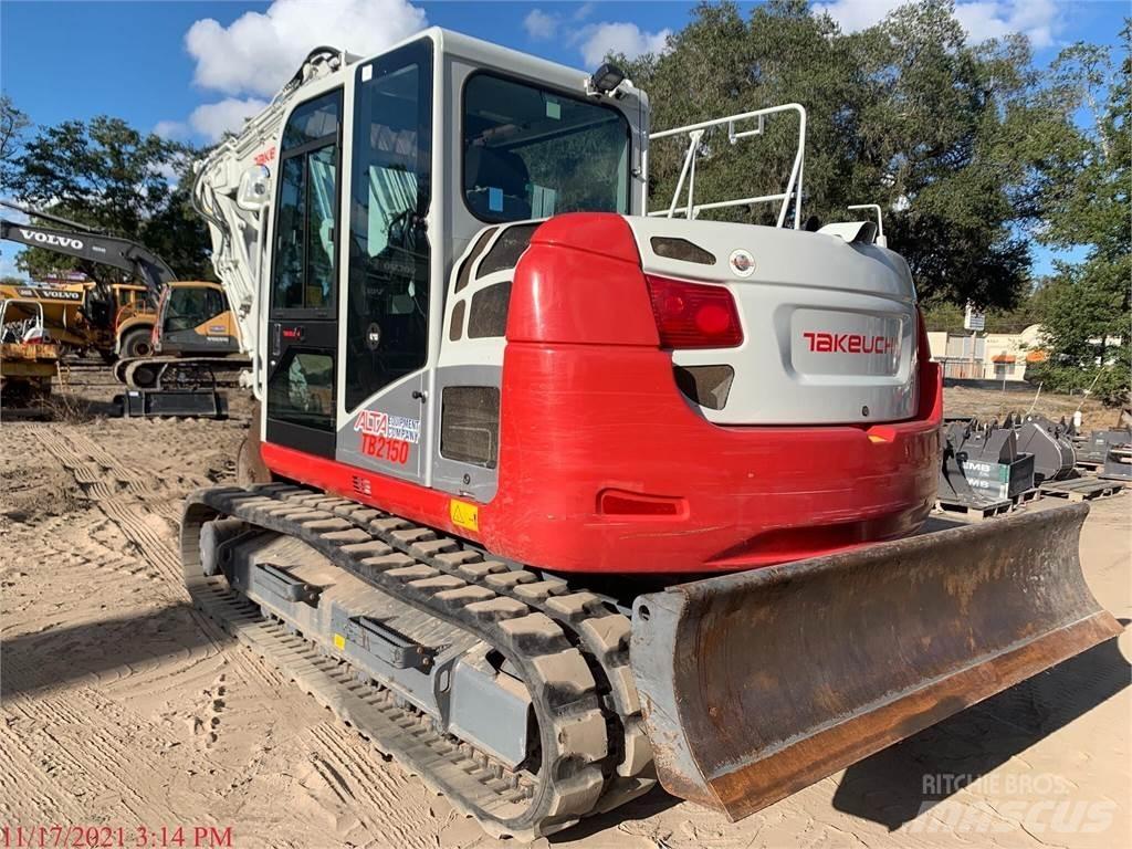Takeuchi TB2150 Gravemaskiner på larvebånd
