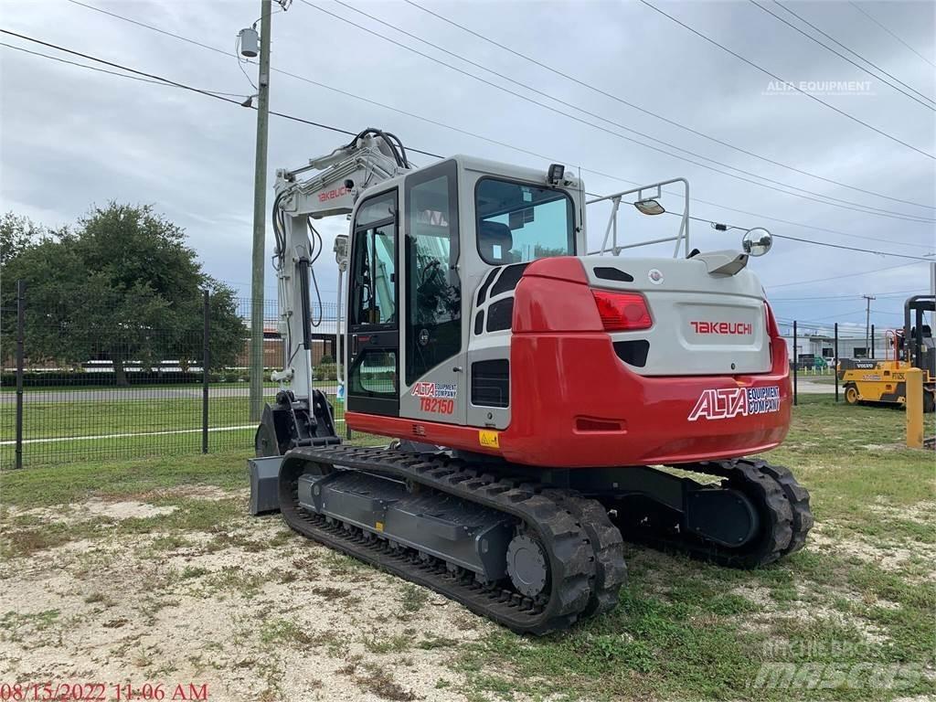 Takeuchi TB2150 Gravemaskiner på larvebånd