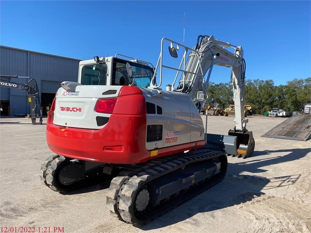 Takeuchi TB2150 Gravemaskiner på larvebånd