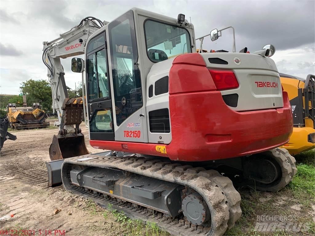Takeuchi TB2150 Gravemaskiner på larvebånd
