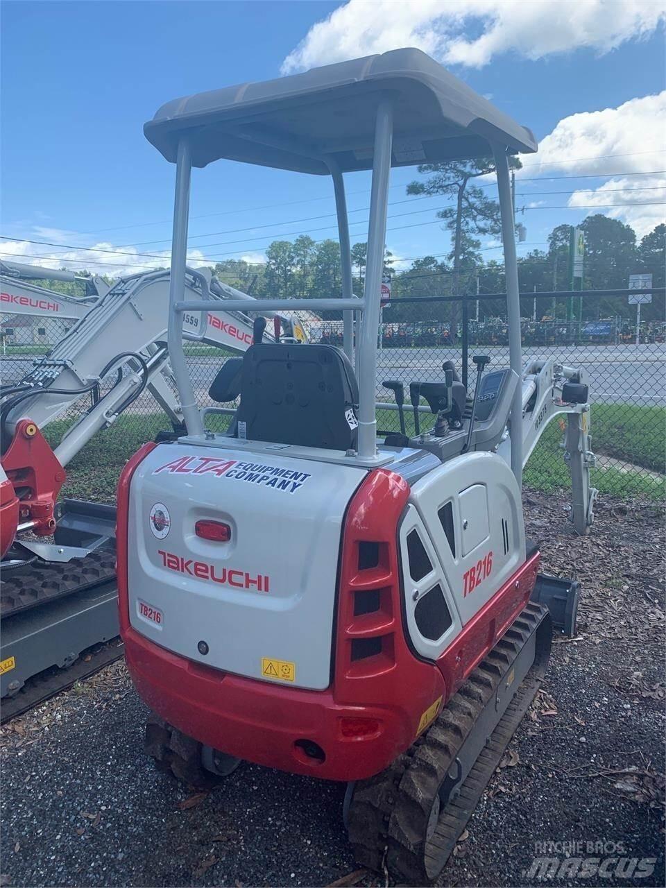 Takeuchi TB216 Minigravemaskiner