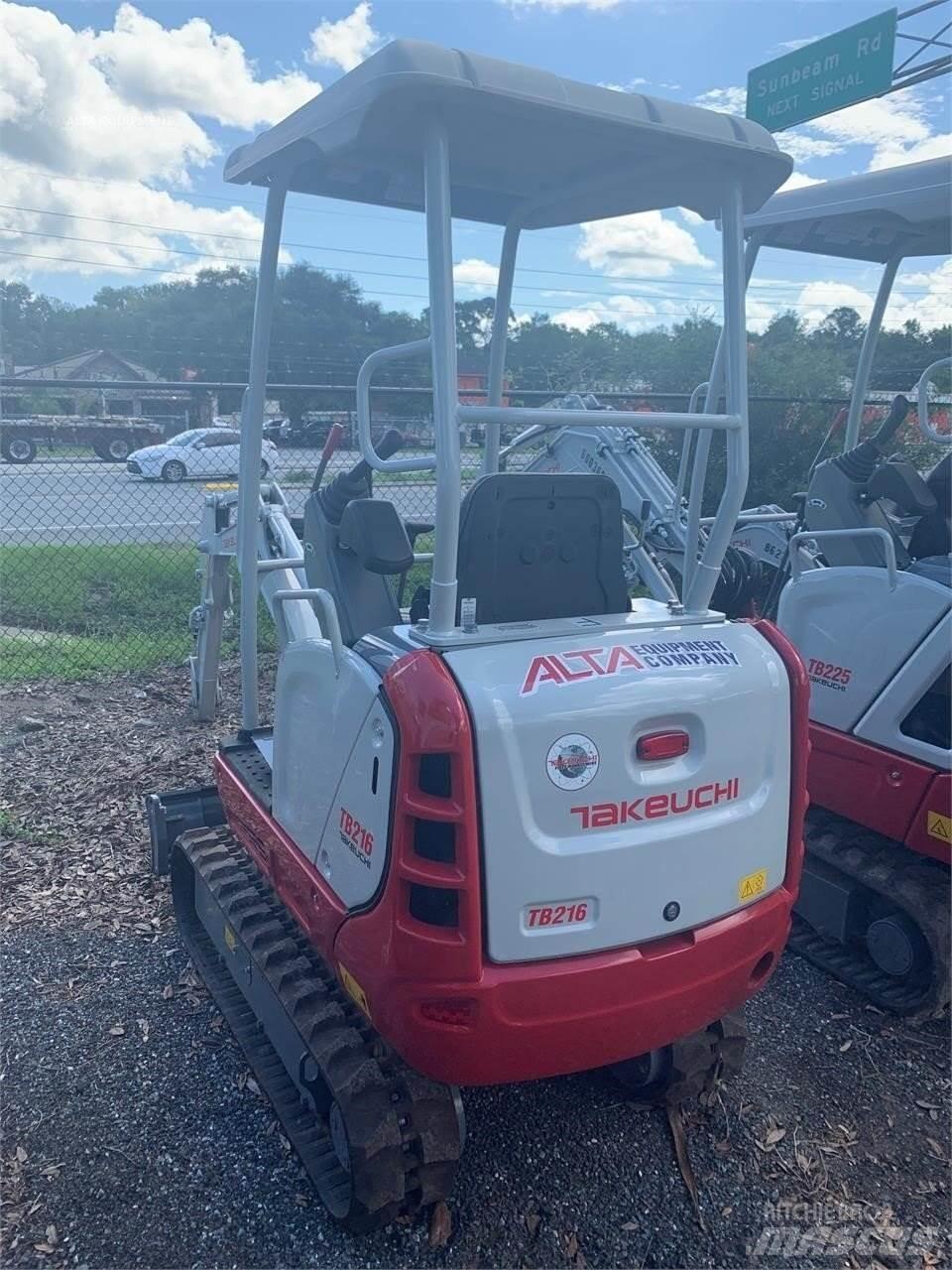 Takeuchi TB216 Minigravemaskiner