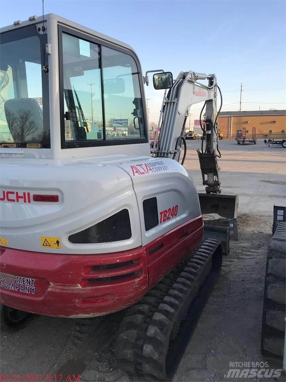 Takeuchi TB240 Minigravemaskiner