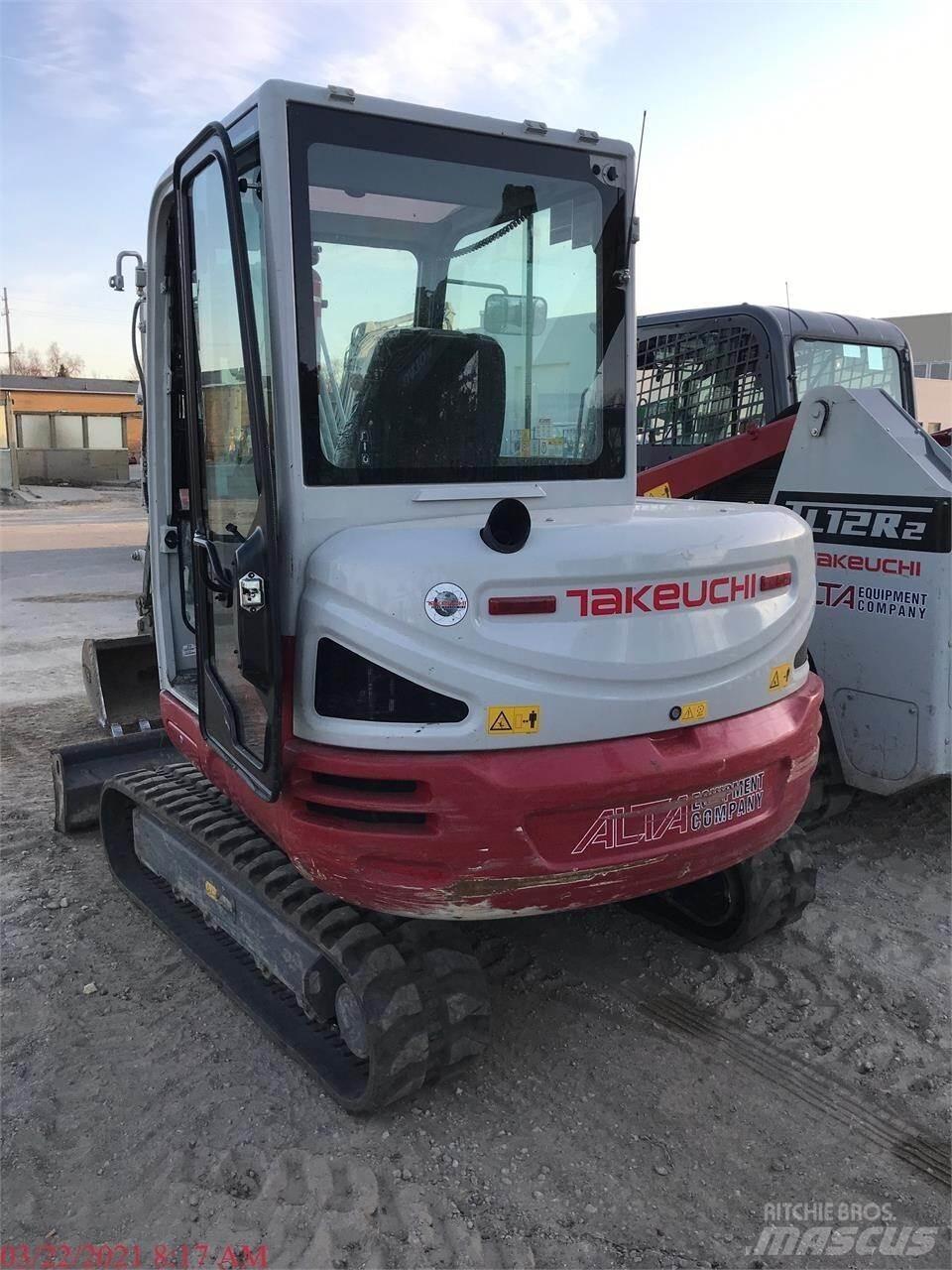 Takeuchi TB240 Minigravemaskiner