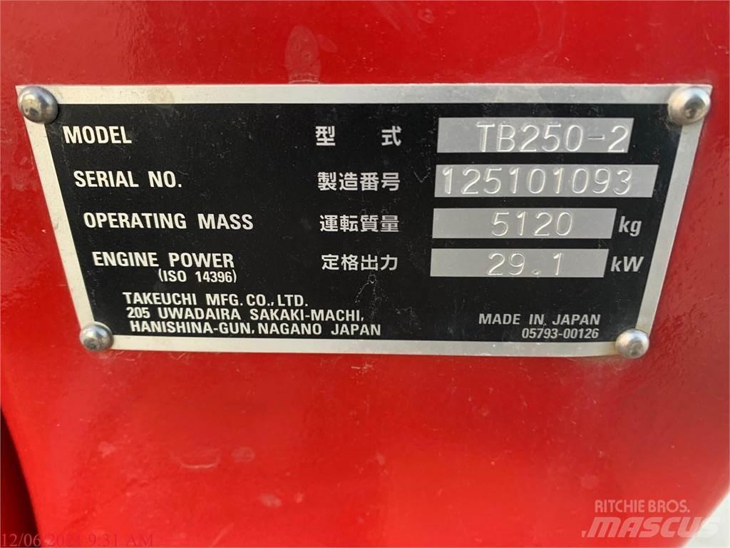 Takeuchi TB250-2 Minigravemaskiner