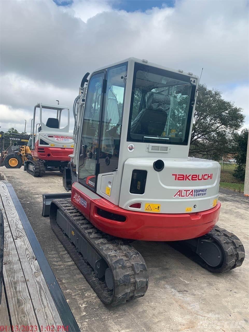 Takeuchi TB257FR Gravemaskiner på larvebånd