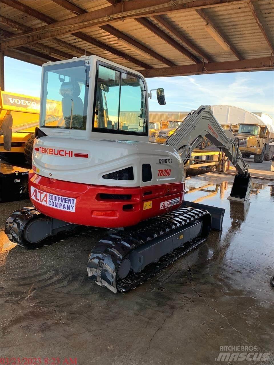 Takeuchi TB260 Gravemaskiner på larvebånd