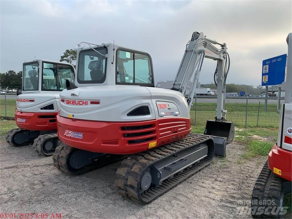 Takeuchi TB290 Gravemaskiner på larvebånd