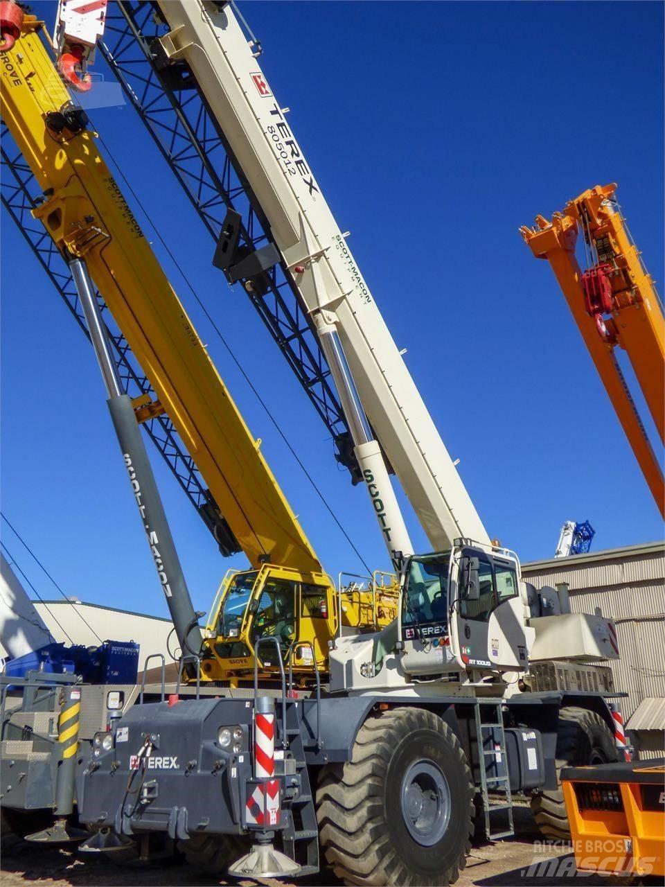Terex RT100 Kraner til hårdt terræn
