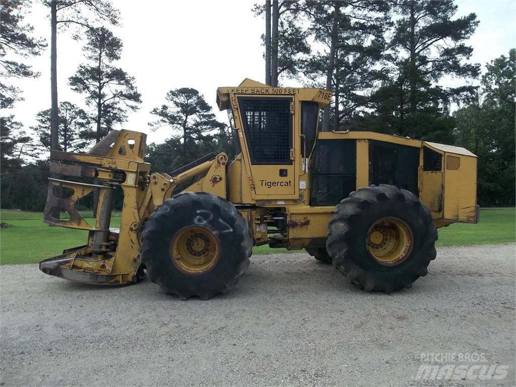Tigercat 718E Fældebunkelæggere