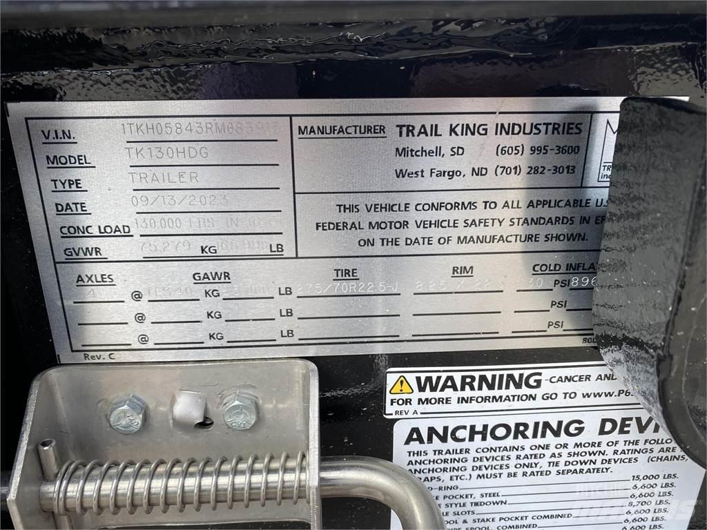 Trail King  Semi-trailer blokvogn