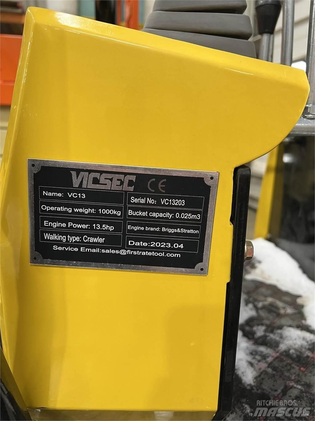 Vicsec VC13 Minigravemaskiner