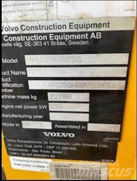 Volvo A25G Terrængående lastbiler