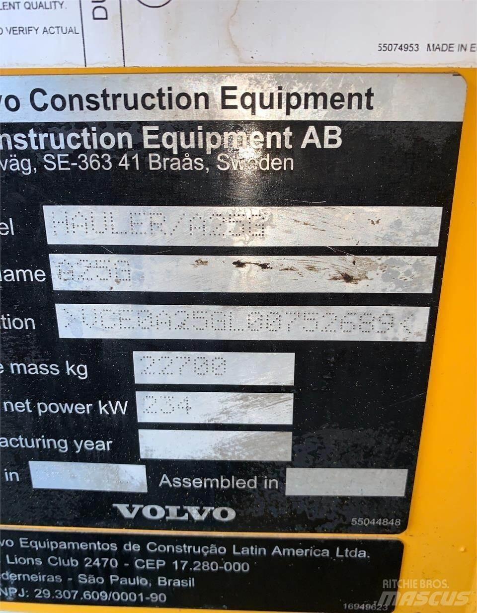 Volvo A25G Terrængående lastbiler