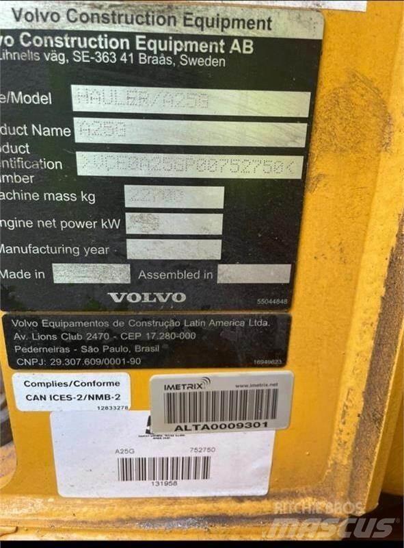 Volvo A25G Terrængående lastbiler
