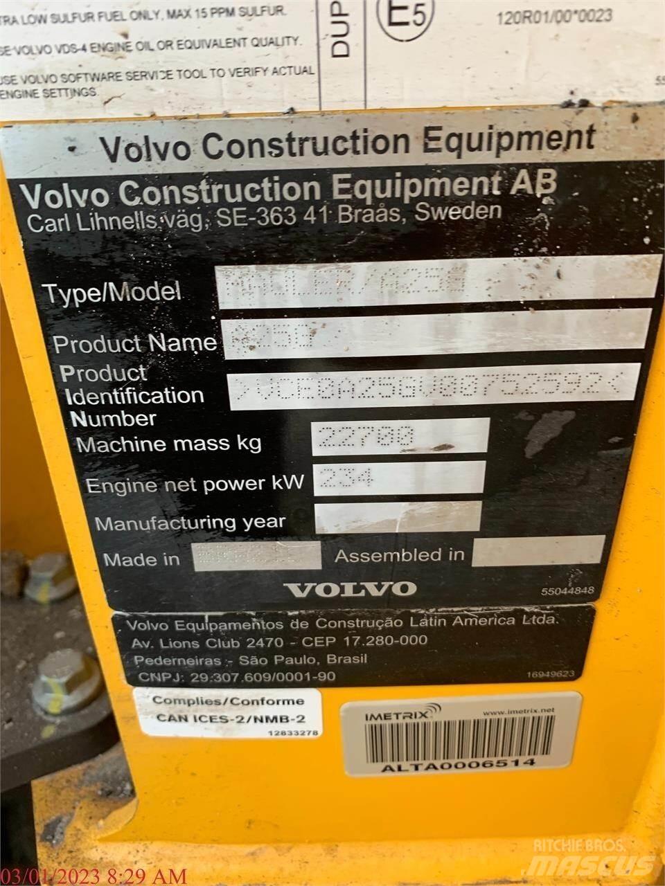 Volvo A25G Terrængående lastbiler