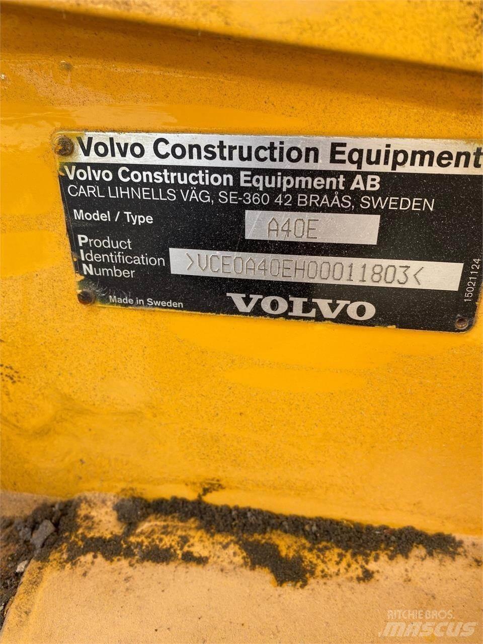 Volvo A40E Tankvogne - vand