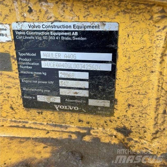 Volvo A40G Terrængående lastbiler