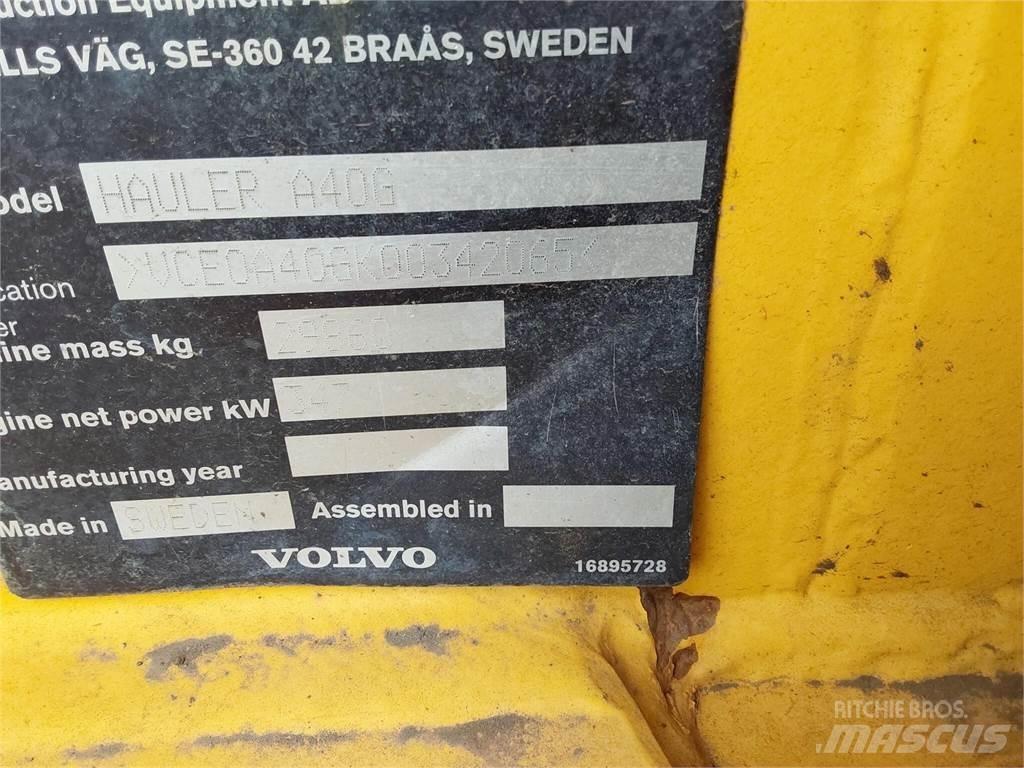 Volvo A40G Terrængående lastbiler