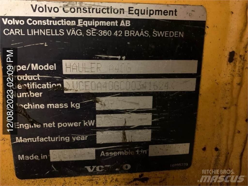 Volvo A40G Terrængående lastbiler
