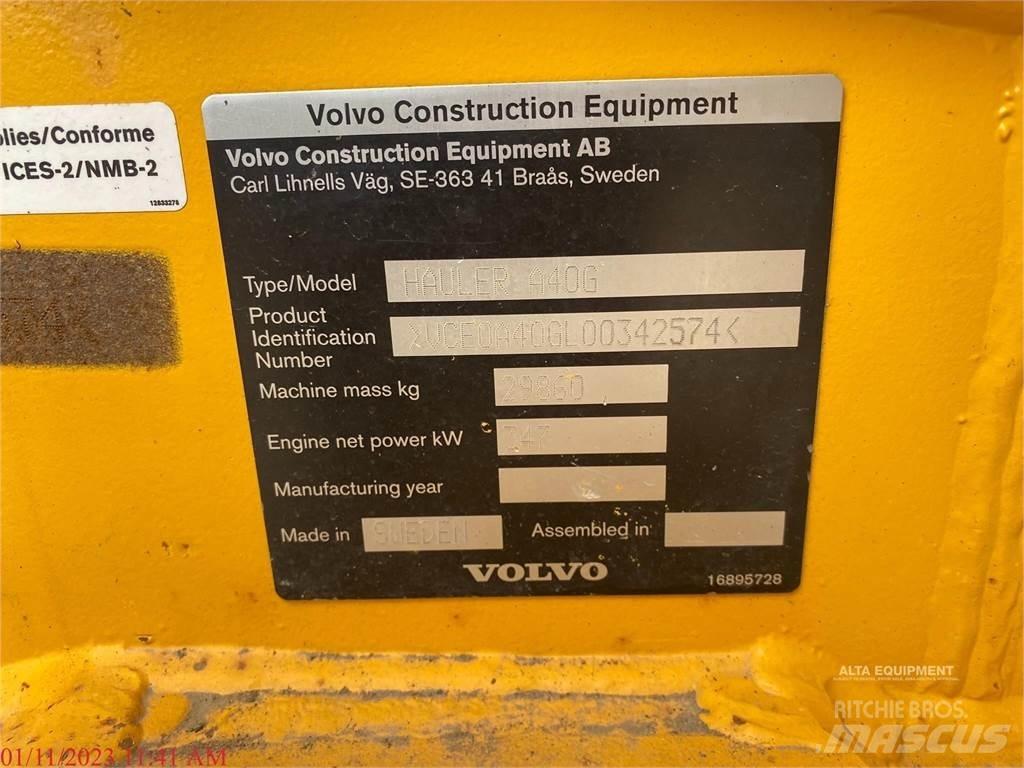 Volvo A40G Terrængående lastbiler
