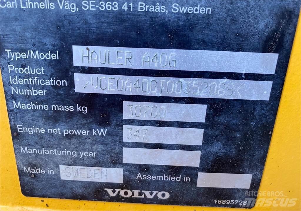 Volvo A40G Terrængående lastbiler