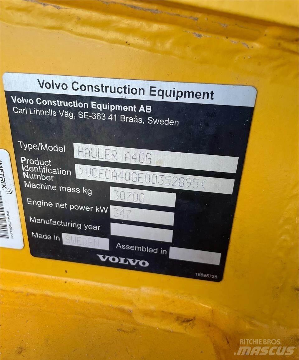 Volvo A40G Terrængående lastbiler