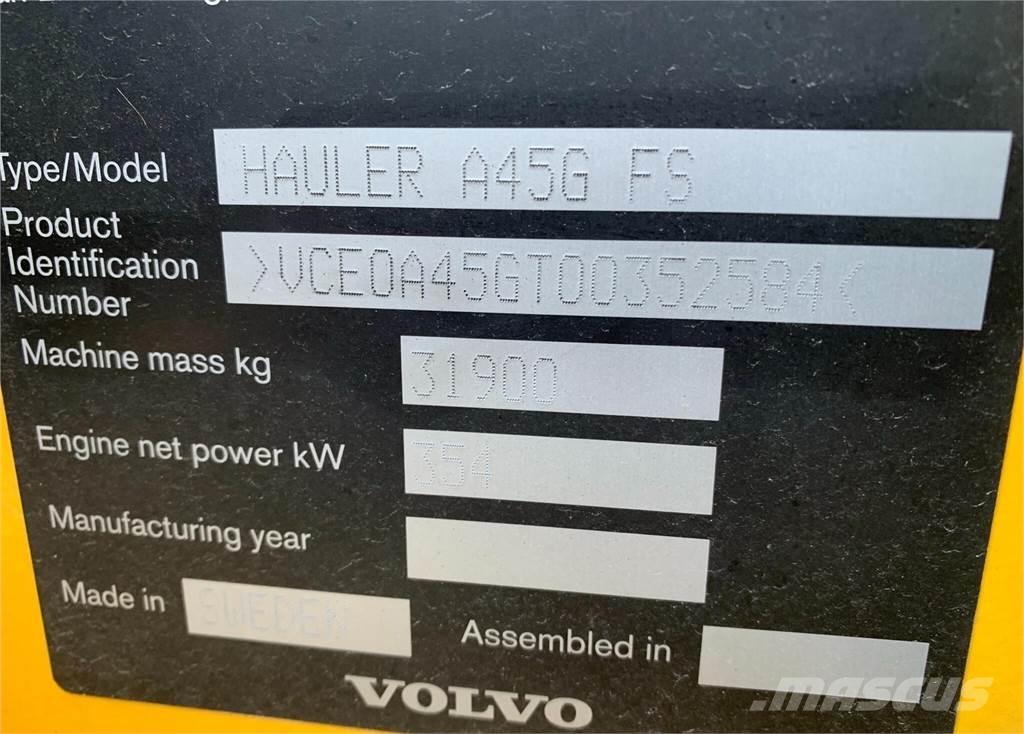 Volvo A45G FS Terrængående lastbiler