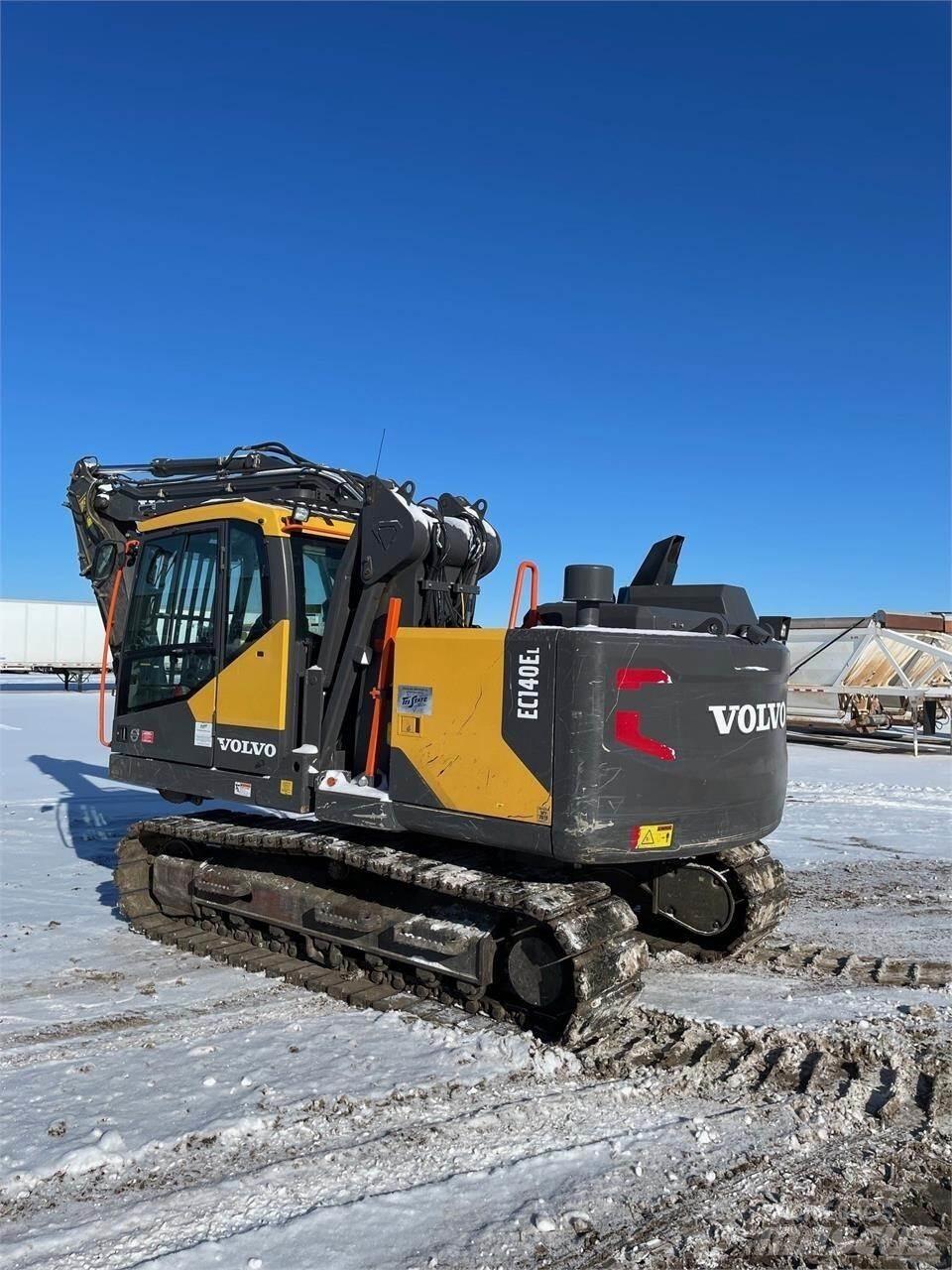 Volvo EC140EL Gravemaskiner på larvebånd