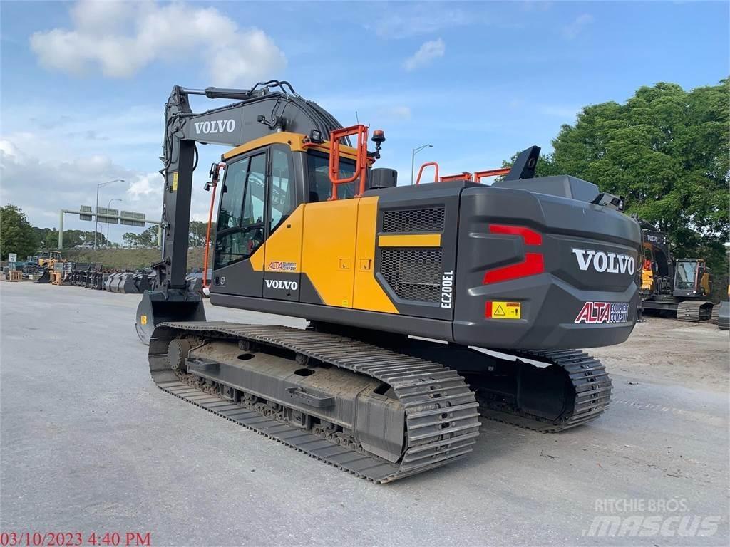 Volvo EC200EL Gravemaskiner på larvebånd