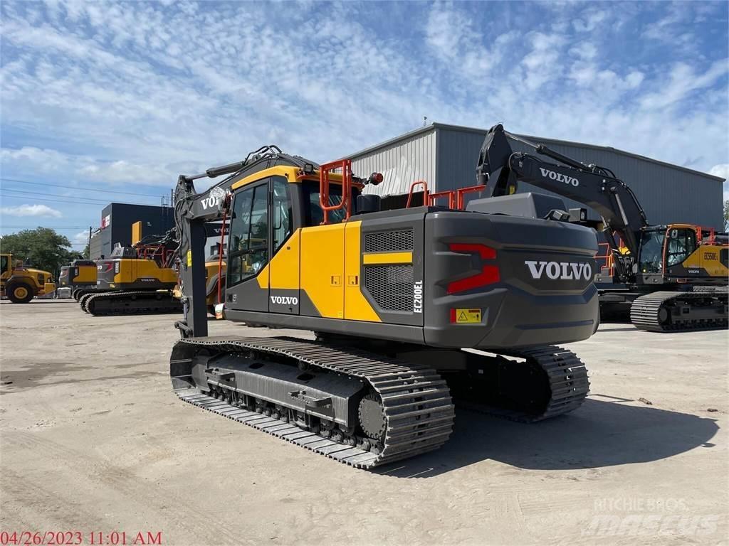 Volvo EC200EL Gravemaskiner på larvebånd