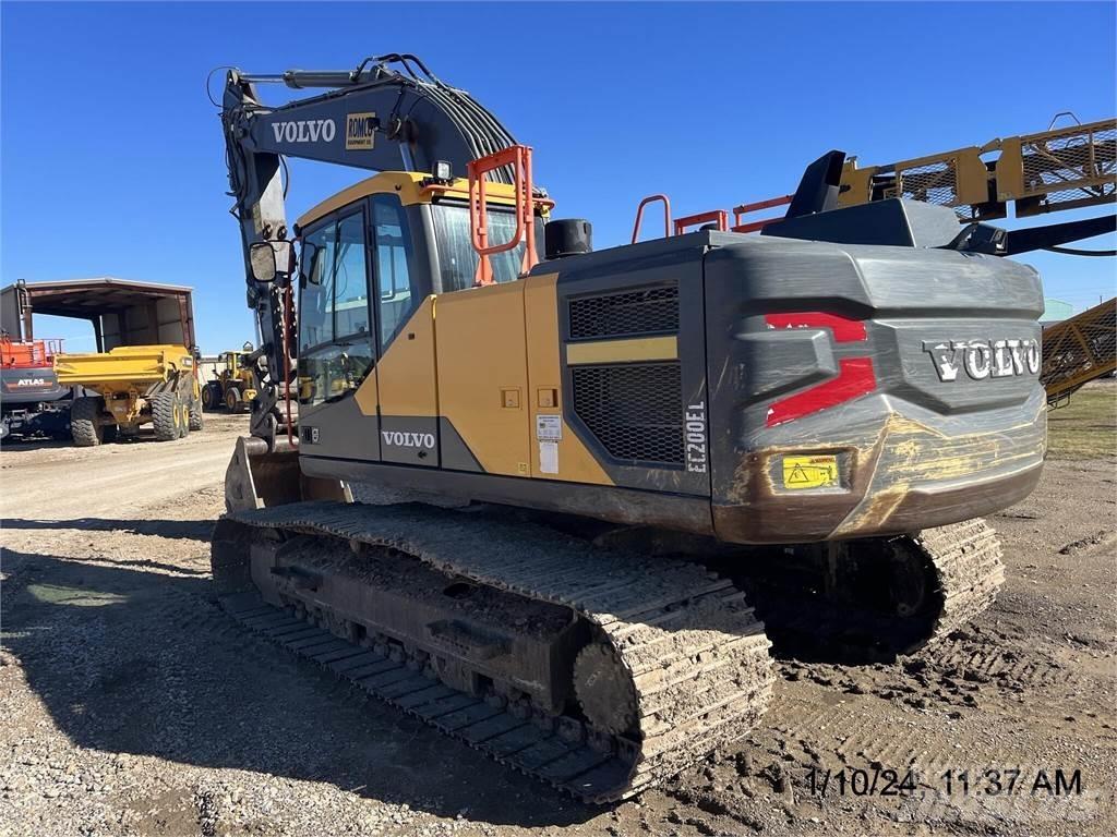 Volvo EC200EL Gravemaskiner på larvebånd