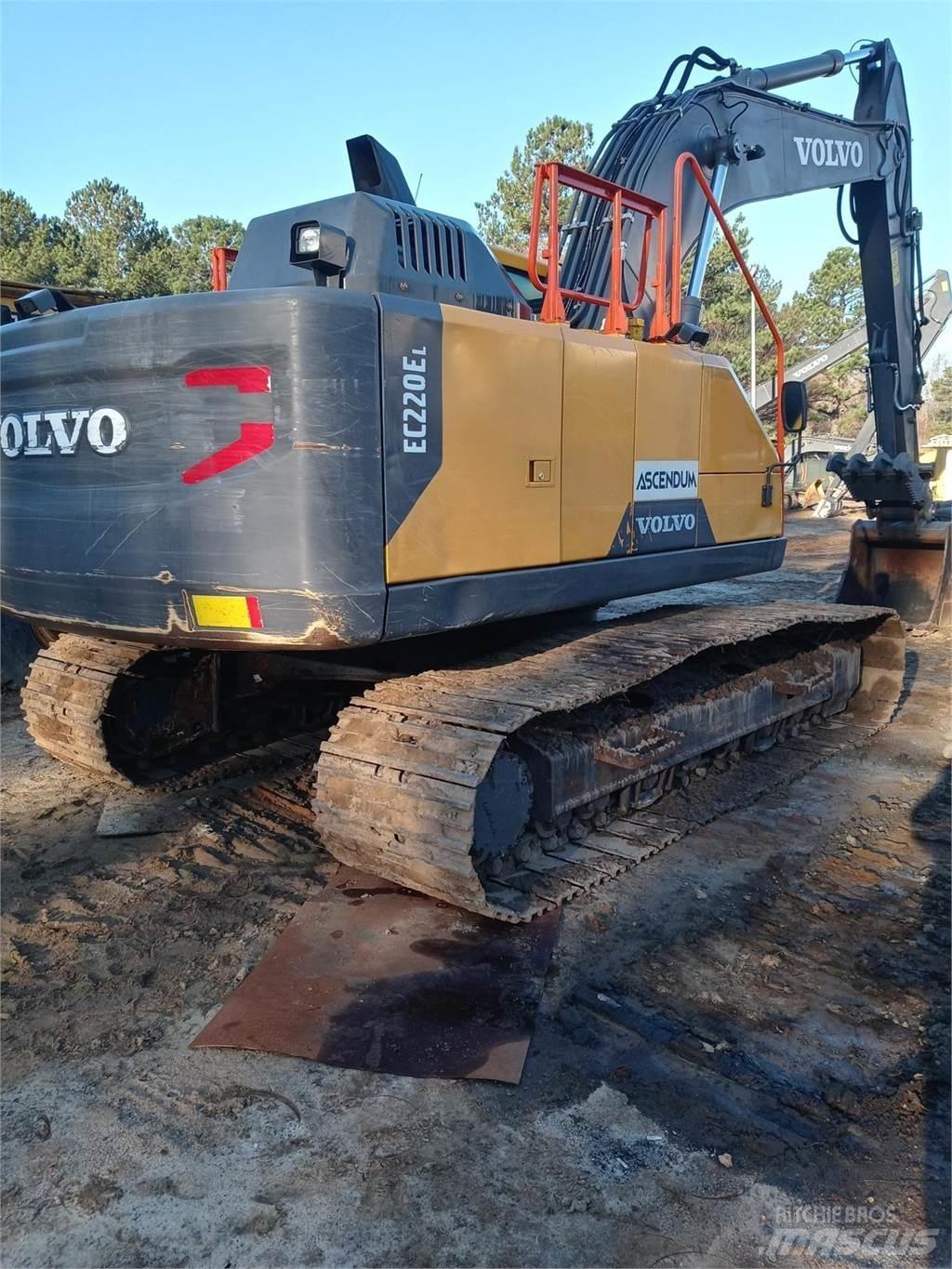 Volvo EC220EL Gravemaskiner på larvebånd