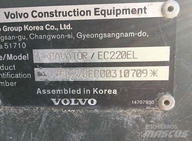 Volvo EC220EL Gravemaskiner på larvebånd