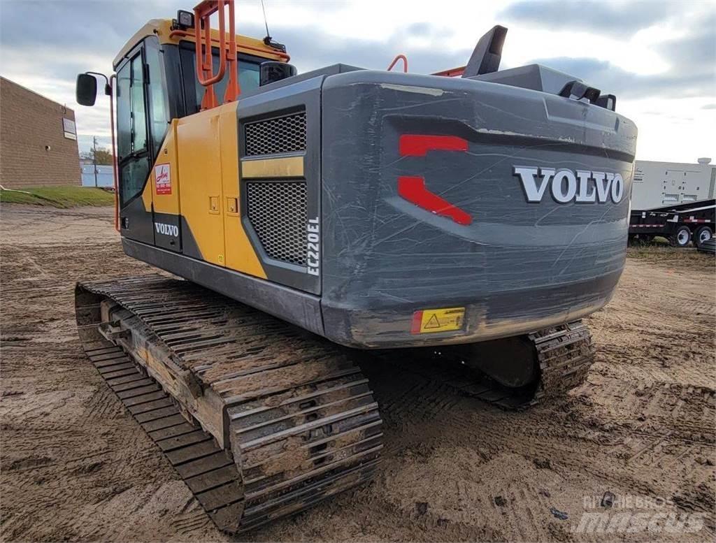 Volvo EC220EL Gravemaskiner på larvebånd