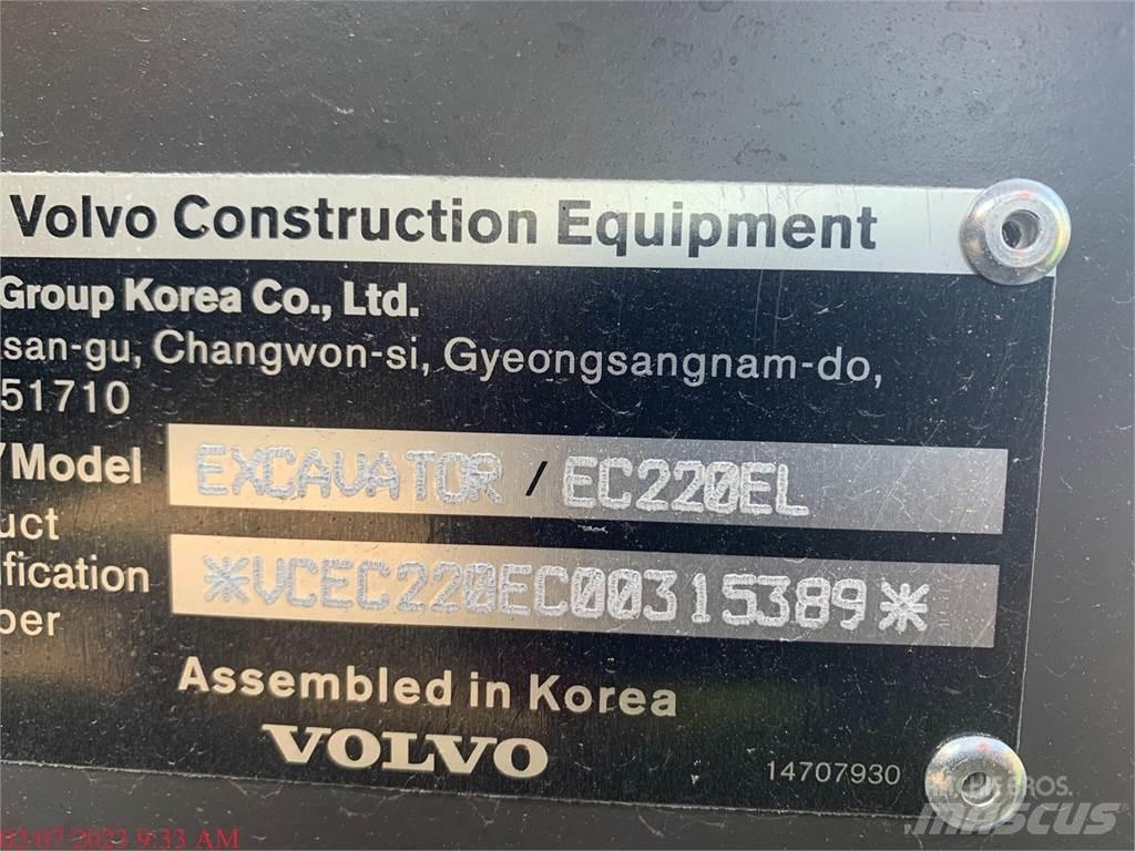 Volvo EC220EL Gravemaskiner på larvebånd