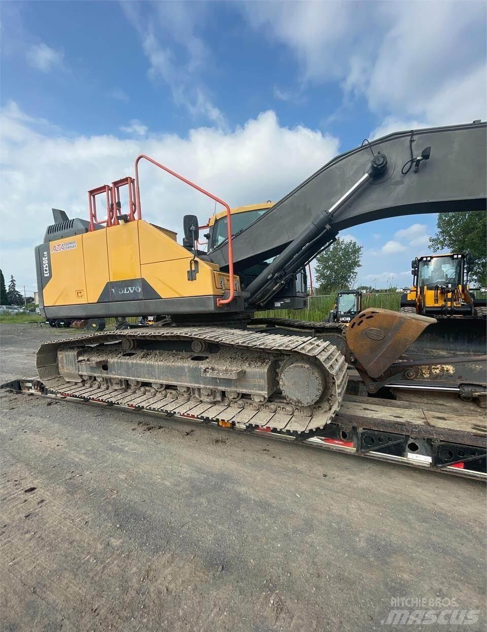 Volvo EC250E LR Gravemaskiner på larvebånd