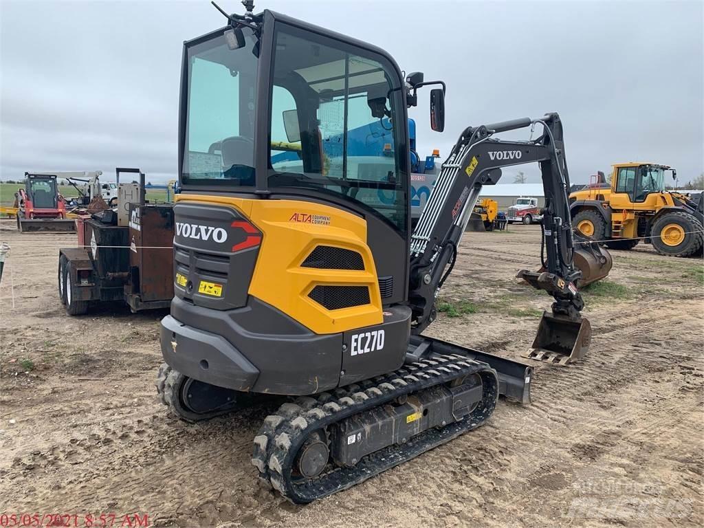 Volvo EC27D Minigravemaskiner