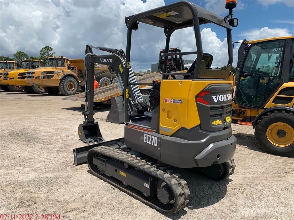 Volvo EC27D Minigravemaskiner