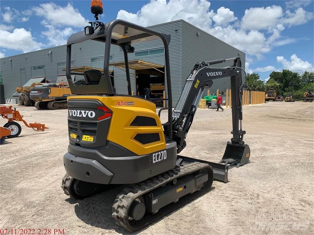 Volvo EC27D Minigravemaskiner